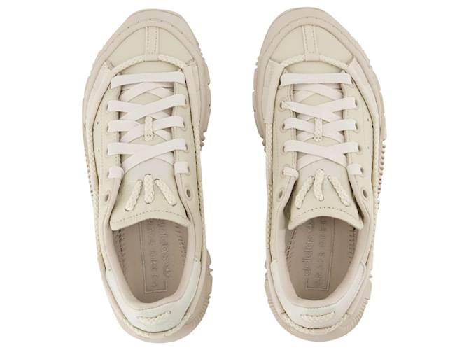Adidas Scuba Stan Craig Green Sneakers in Grey Leather ref