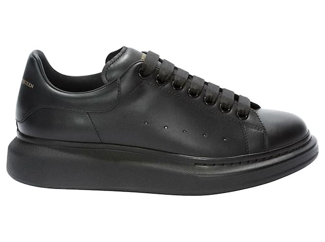 Alexander Mcqueen Zapatillas deportivas oversize en negro Cuero