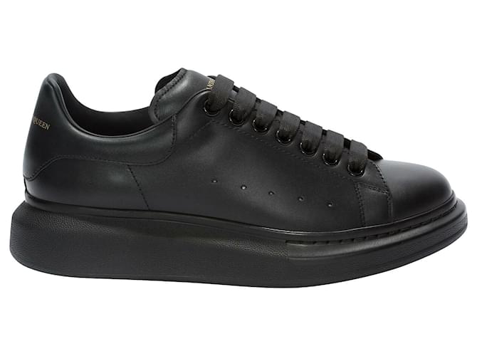 Alexander Mcqueen Oversized sneakers in Black Leather ref