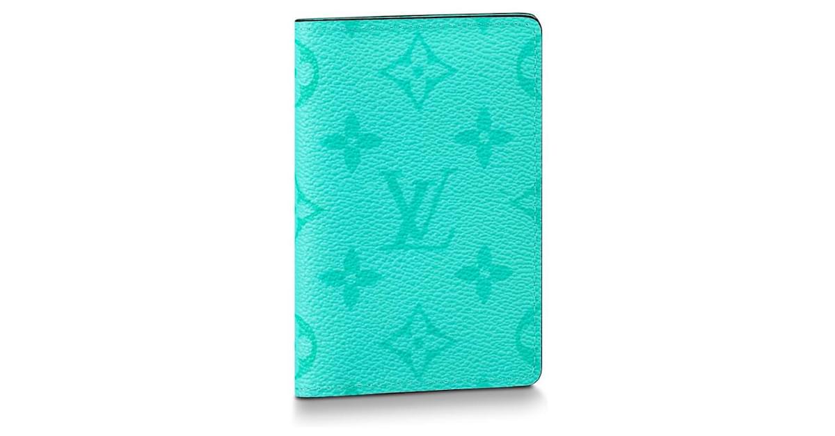 Louis Vuitton LV pocket organizer new Green Cloth ref.1024691 - Joli Closet