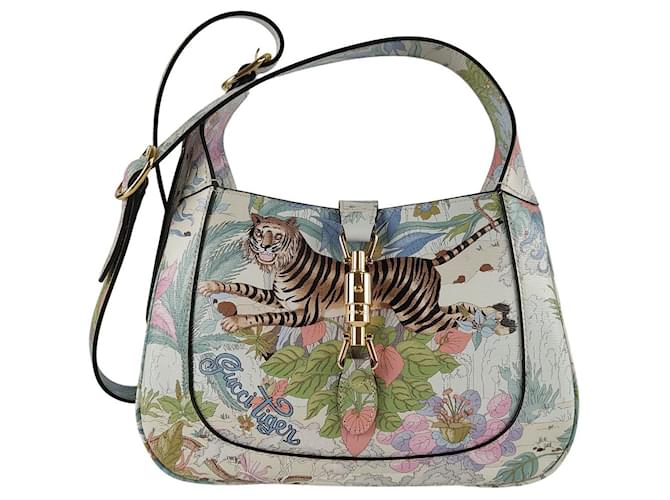 Gucci shoulder bag Jackie Tiger 1961 multicolored Multiple colors