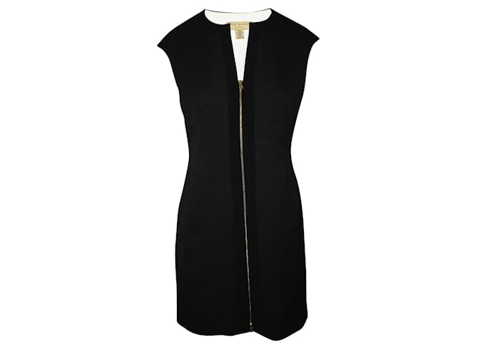 DESIGN - Gilet oversize en maille texturée avec fermeture éclair