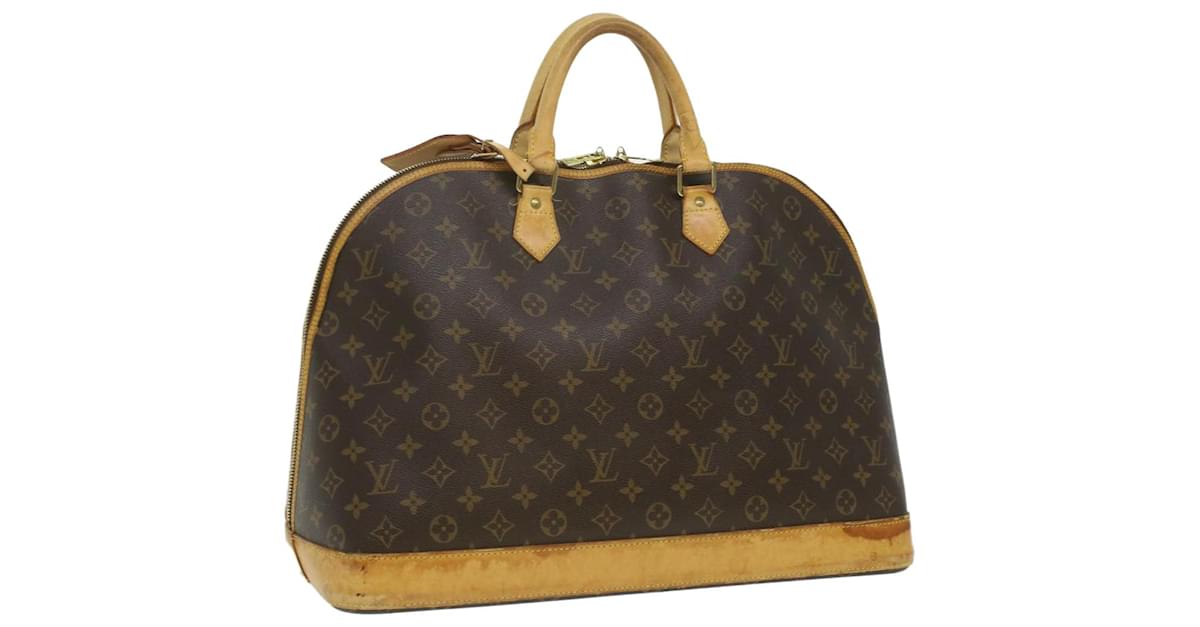 LOUIS VUITTON Monogram Alma Voyage MM Hand Bag M41446 LV Auth br193 Cloth  ref.271551 - Joli Closet