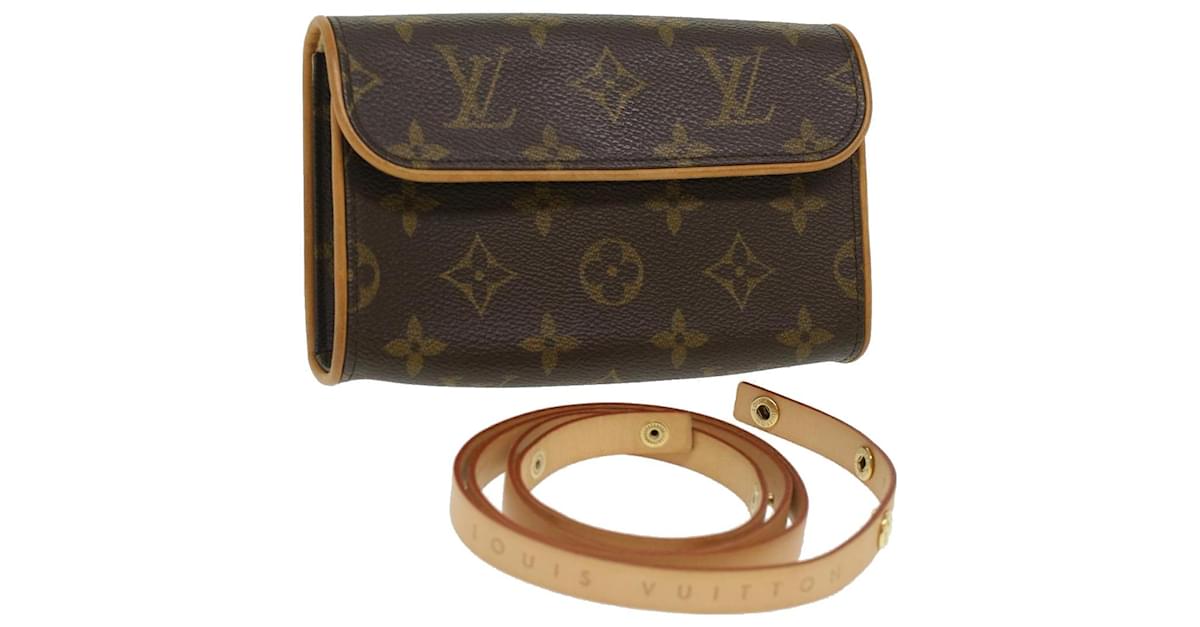 LOUIS VUITTON Monogram Pochette Florentine Waist bag M51855 LV Auth 36233  Cloth ref.806694 - Joli Closet