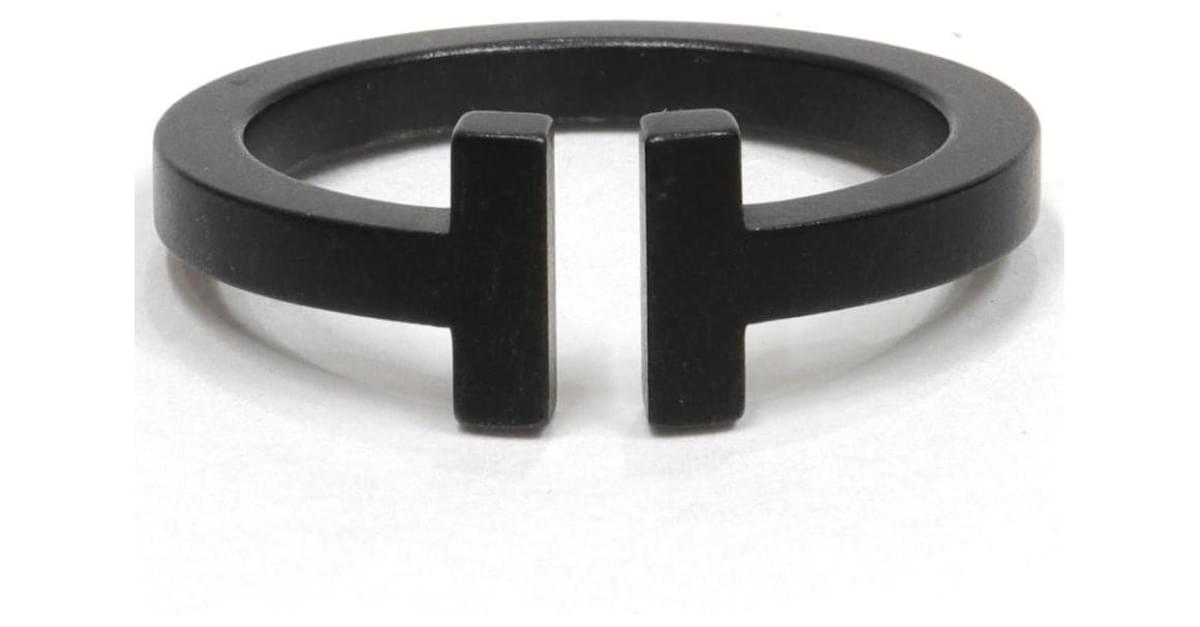 Tiffany black sale t ring