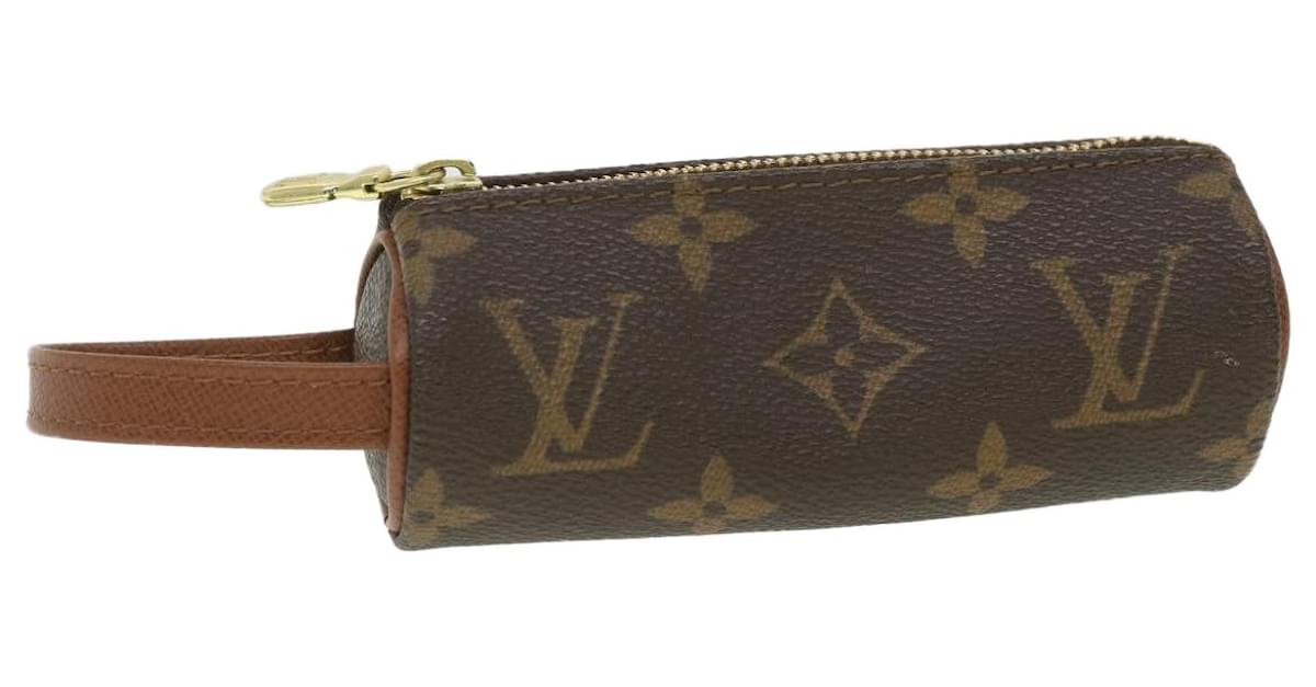 LOUIS VUITTON Monogram Etui 3 Ball de Golf Pouch M58249 LV Auth 36385 Cloth  ref.808684 - Joli Closet