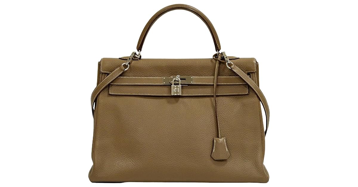 Hermès hermes kelly Brown Leather ref.808794 - Joli Closet