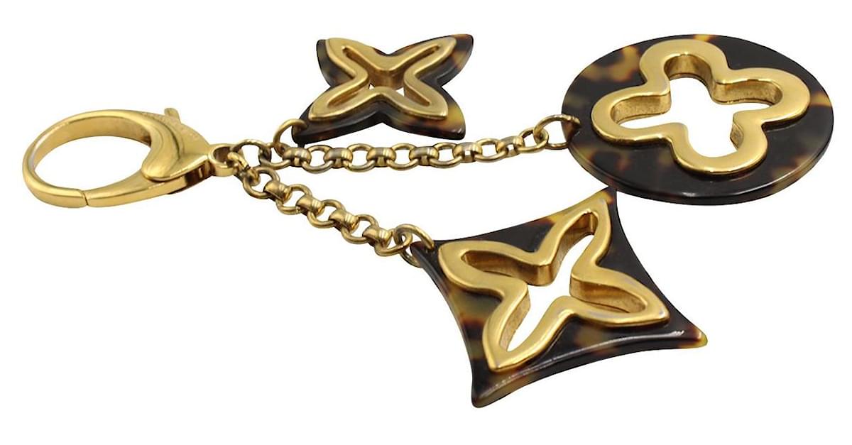 Louis Vuitton Resin Insolence Bag Charm Gold