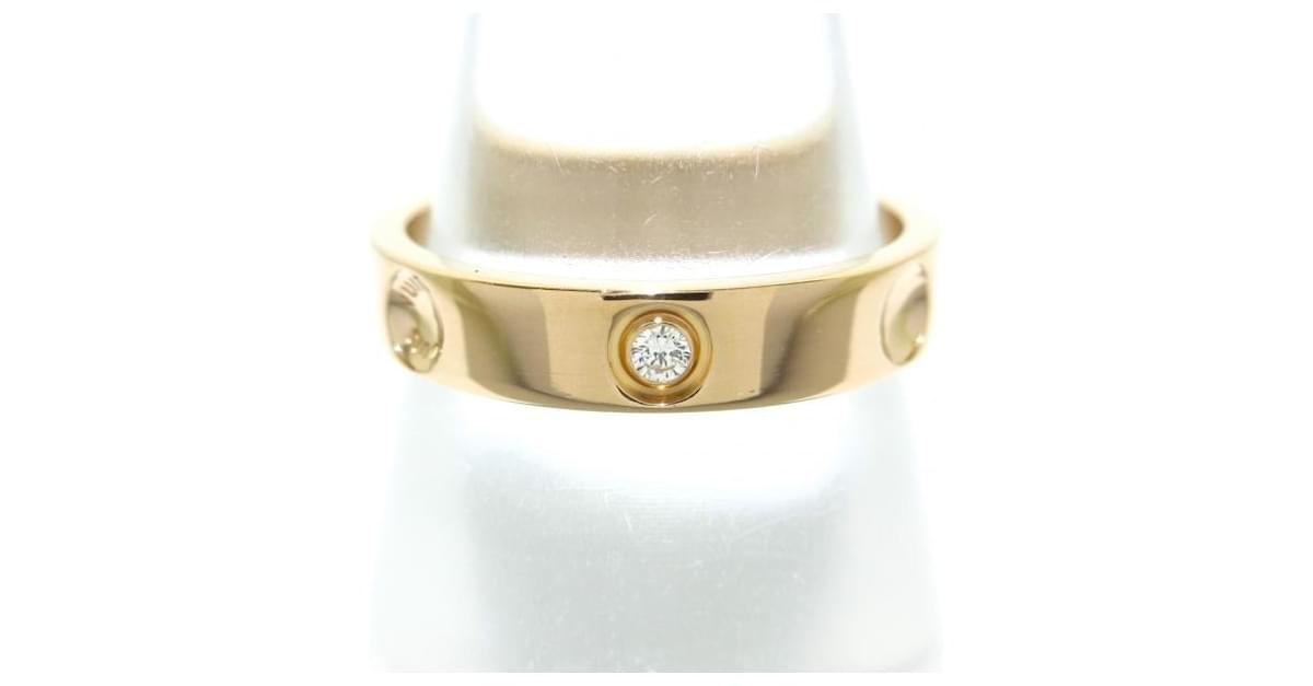 Louis Vuitton Alliance Empreinte Ring Pink gold Diamond ref.813494 - Joli  Closet