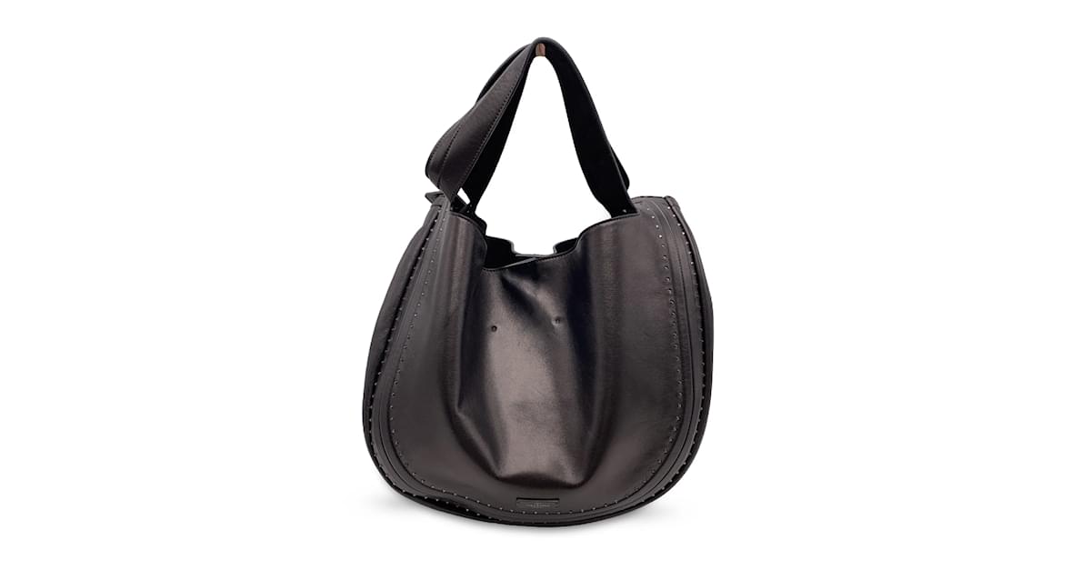 sac a main valentino cloute fleure cabas cuir noir