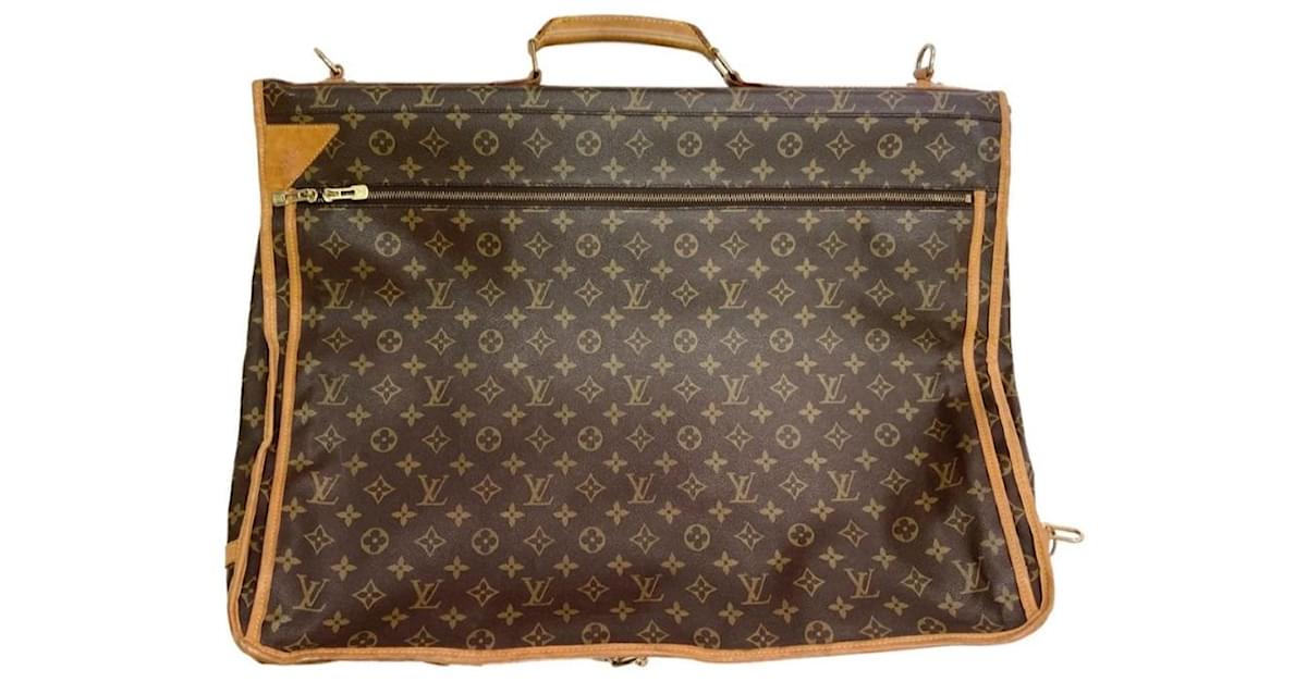 Louis Vuitton Travel bag Brown Cloth ref.817377 - Joli Closet