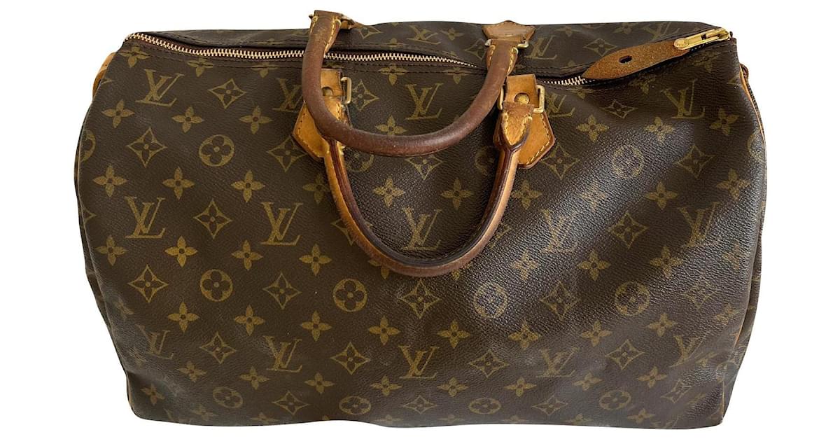 Louis Vuitton Speedy bag - Brown Leather ref.821958 - Joli Closet