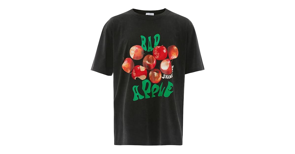 JW Anderson Bad Apple Oversized T-shirt Cotton ref.822118 - Joli