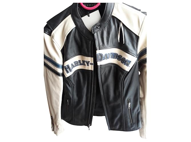 Leather Jacket Harley Davidson Motorradjacke Damen Gebraucht