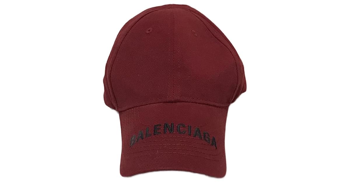 Red 2024 balenciaga hat