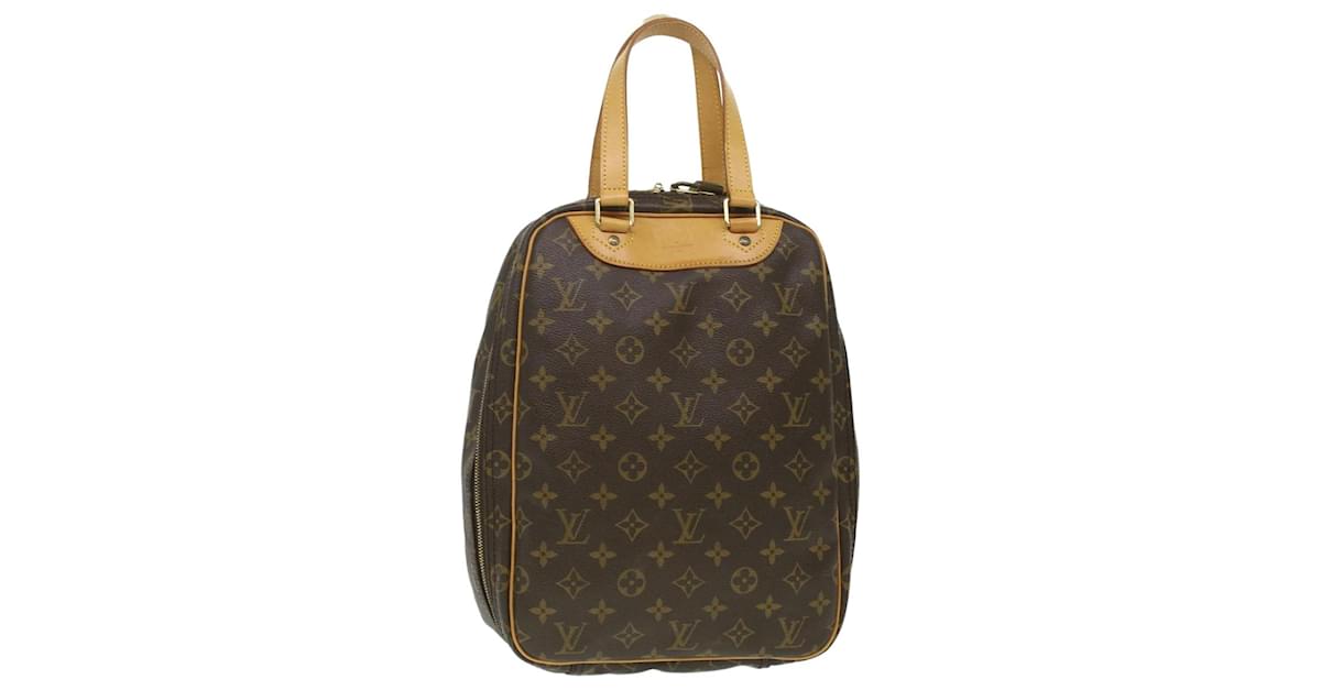 LOUIS VUITTON Monogram Excursion Hand Bag M41450 LV Auth ai655