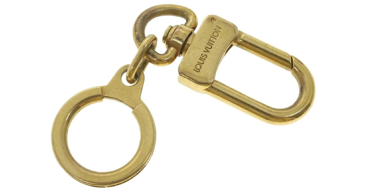 Authentic LOUIS VUITTON Anneau Cles Key Ring Holder M62694 Gold #W207067