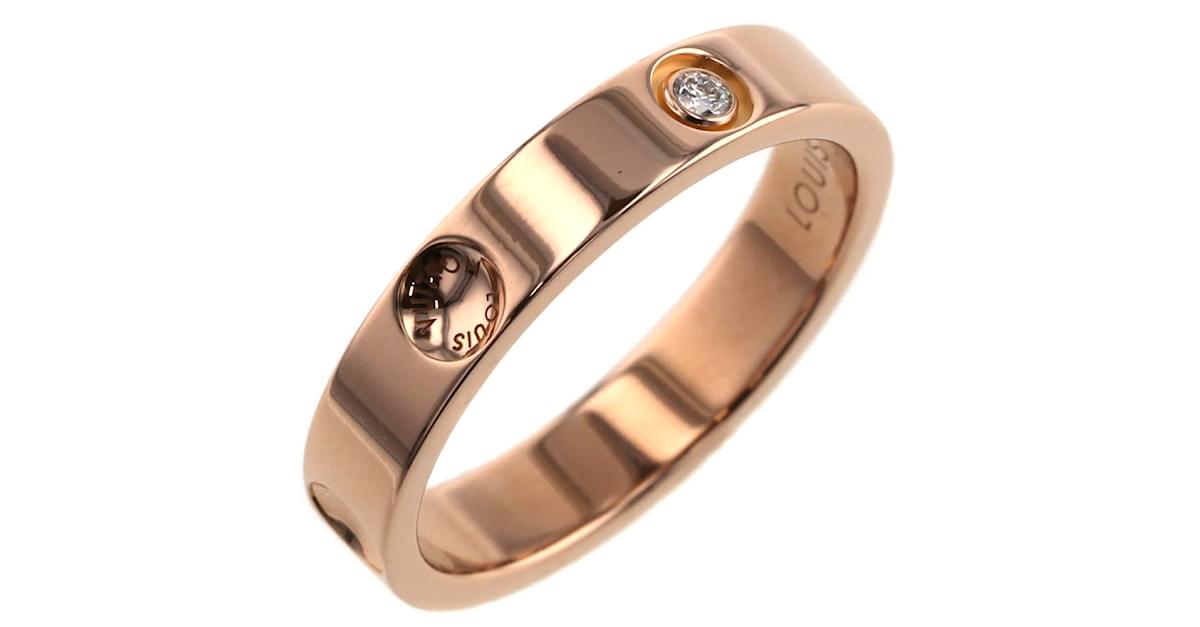 Louis Vuitton Empreinte Diamond Wedding Band Metal Pink gold ref.833988 -  Joli Closet