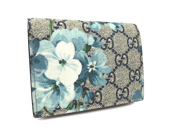 Small Gucci Floral Wallets Gucci Flora Compact Bi-Fold Wallet Pink