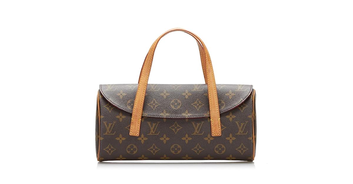 LOUIS VUITTON Monogram Sonatine Hand Bag M51902 LV Auth am1394g