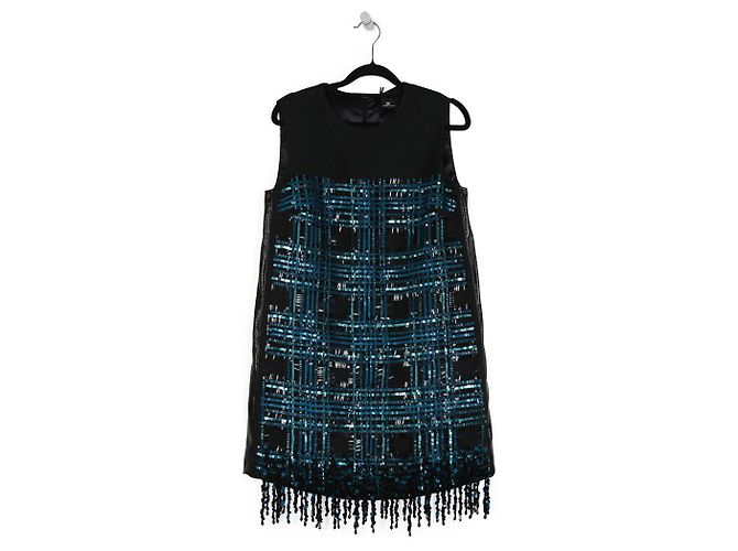 Robe Sans Manches Lord & Taylor Chetta B - Style Fit & Flare Multicolore - Taille 12 - Neuf Avec étiquette