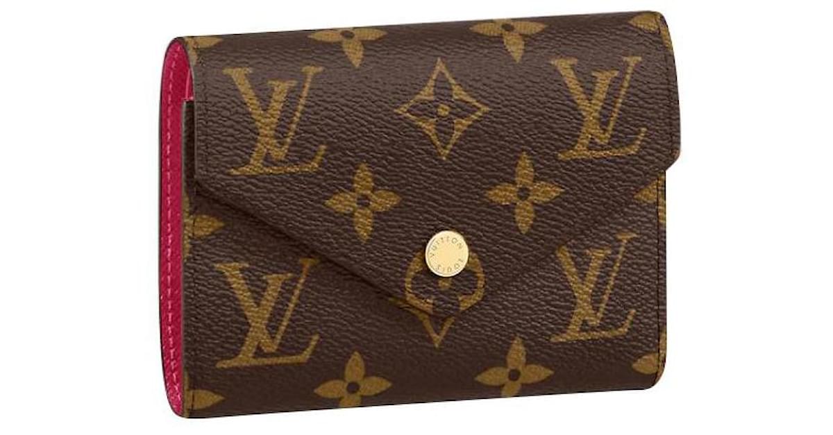 Buy Louis Vuitton Monogram Victorine Women Wallet (Fuchsia) at