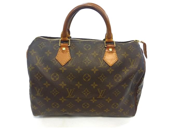 Louis Vuitton Speedy 30 Monogram - SP0939 Brown Leather ref
