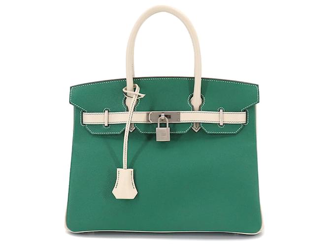 Hermès Birkin Green Leather ref.845911 Joli Closet