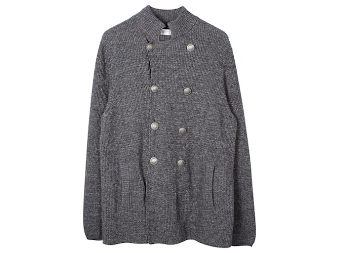 Cardigan Lourd Brunello Cucinelli Femme - Taille M/42 EU, Maille Côtelée, Sequins, Multicolore, Neuf Avec étiquettes