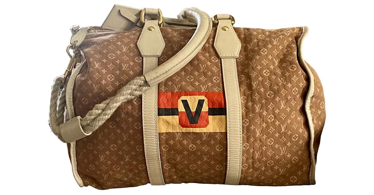 Bags Briefcases Louis Vuitton Zoom with Friends Keepall Xs Monogram