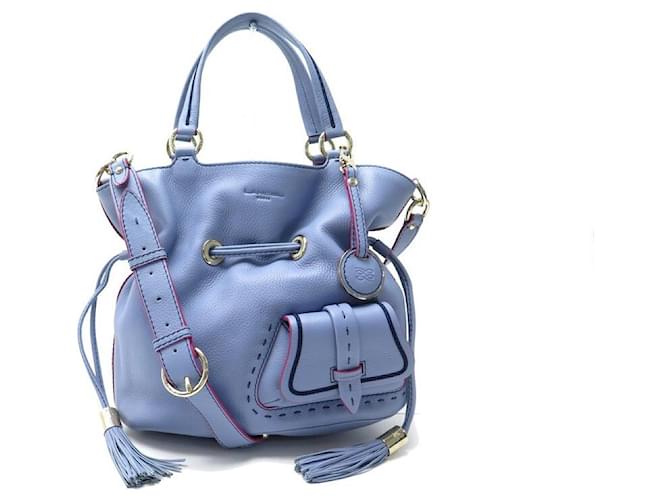 Handbag Lancel Sac Bleu NEW LANCEL PREMIER FLIRT M A HANDBAG02174