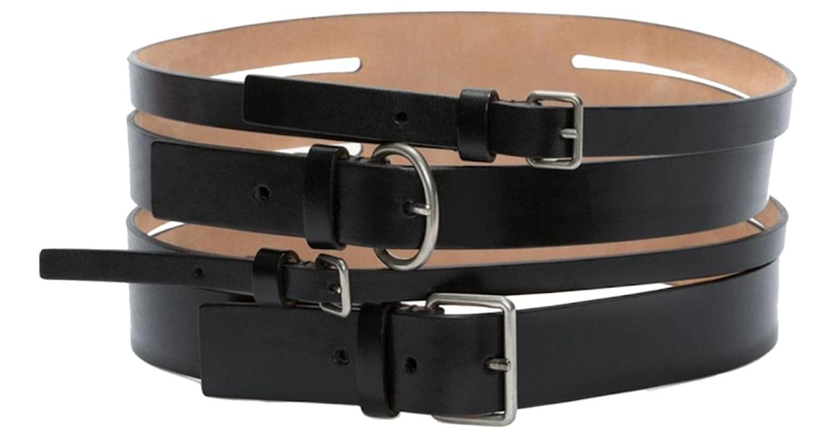 MULTI-STRAP BELT - Black