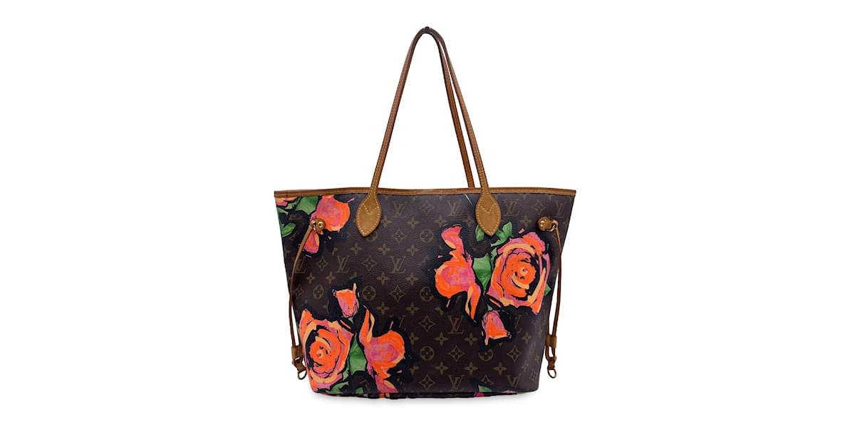 Totes Louis Vuitton Louis Vuitton Monogram Wild at Heart Neverfull mm Tote Bag M45819 Auth 30747a