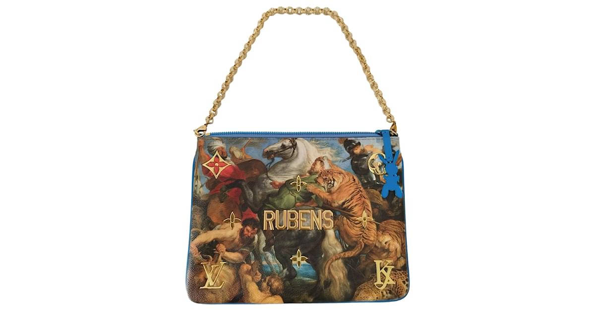 Louis Vuitton Handbags Masters Collection Jeff Koons Collaboration Speedy  30 Rubens M43305