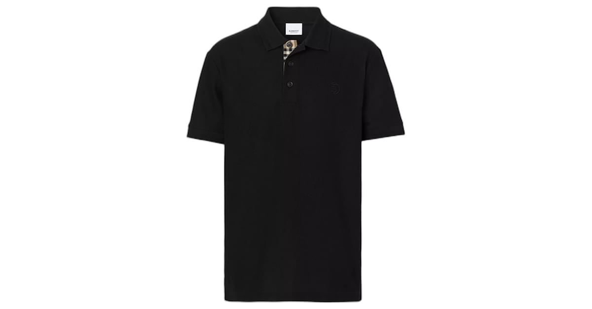 Black polo burberry online