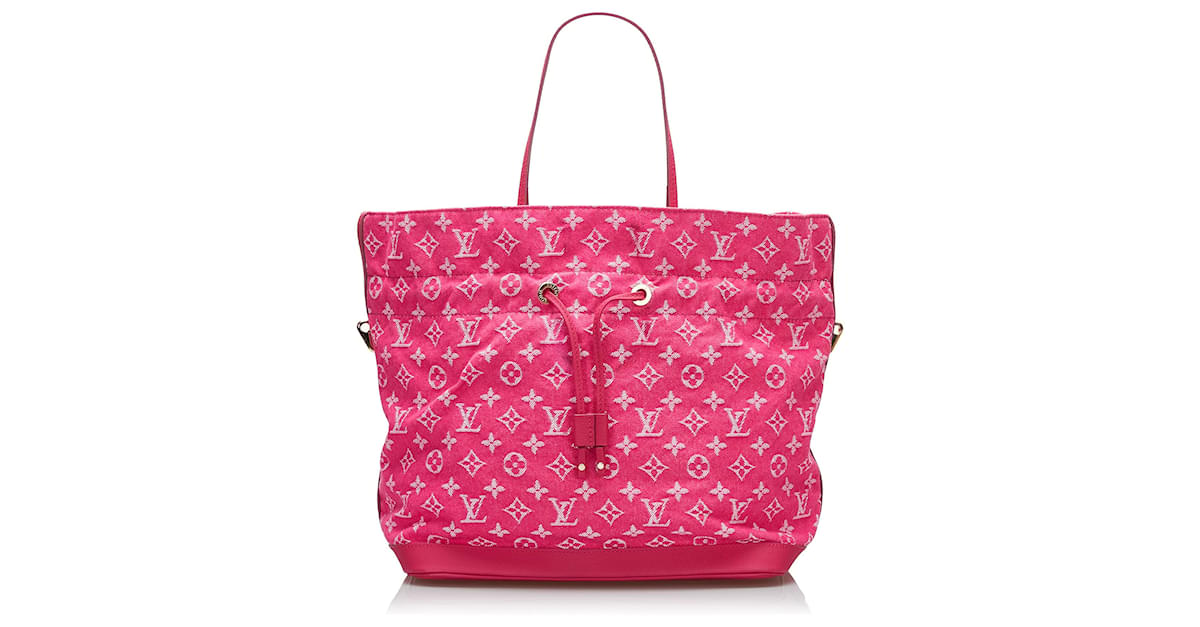 Louis Vuitton Denim Noefull MM Pink – DAC