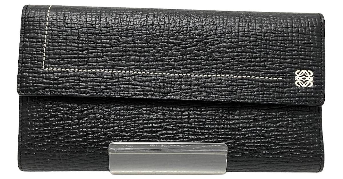 Loewe Black Leather ref.997778 - Joli Closet