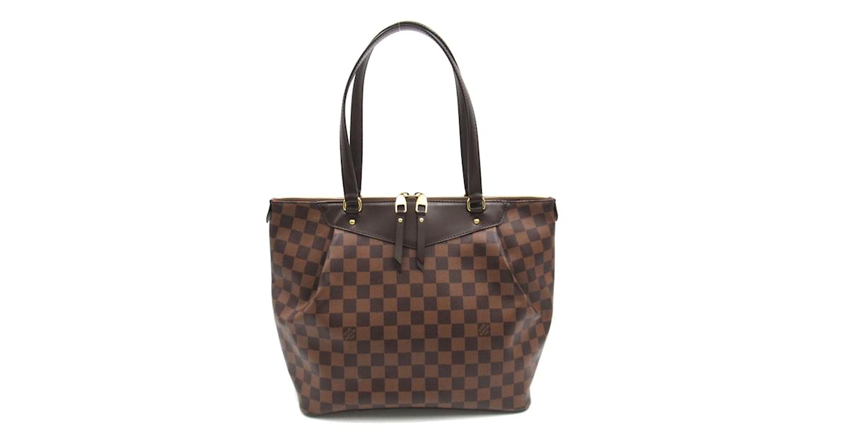 LOUIS VUITTON WESTMINSTER GM DAMIER EBENE N HANDBAG41103 CANVAS