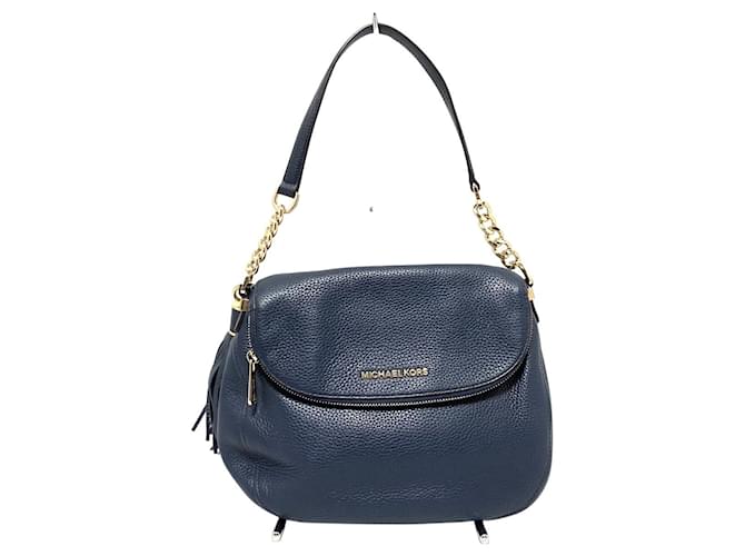 Michael Kors Bedford Navy blue Leather Joli Closet