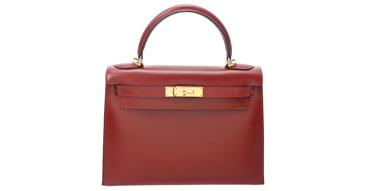 Hermès hermes kelly Red Leather ref.860233 - Joli Closet