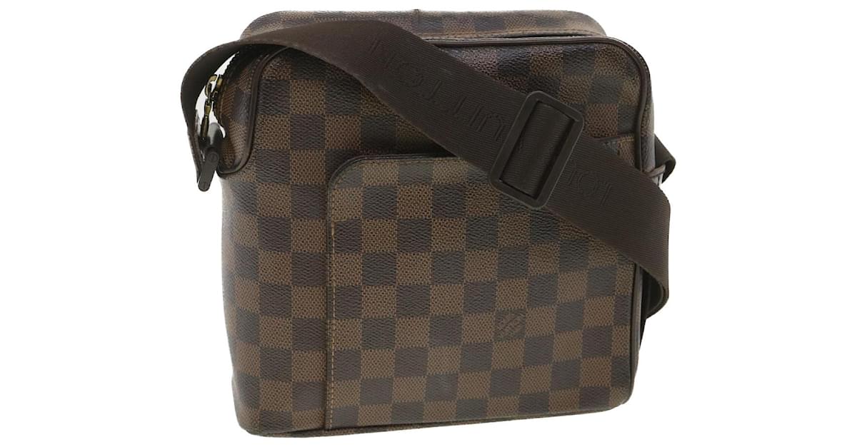 Louis Vuitton Damier Ebene Spontini Hand Bag SP Order N48021 LV Auth 27266A
