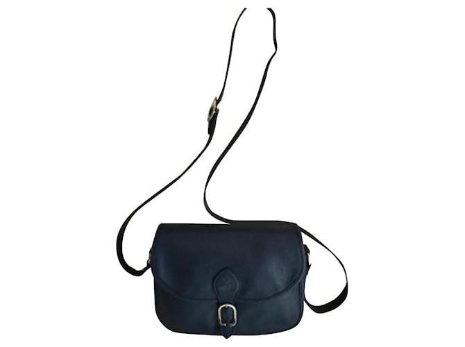 Longchamp BESACE Navy blue Leather Joli Closet