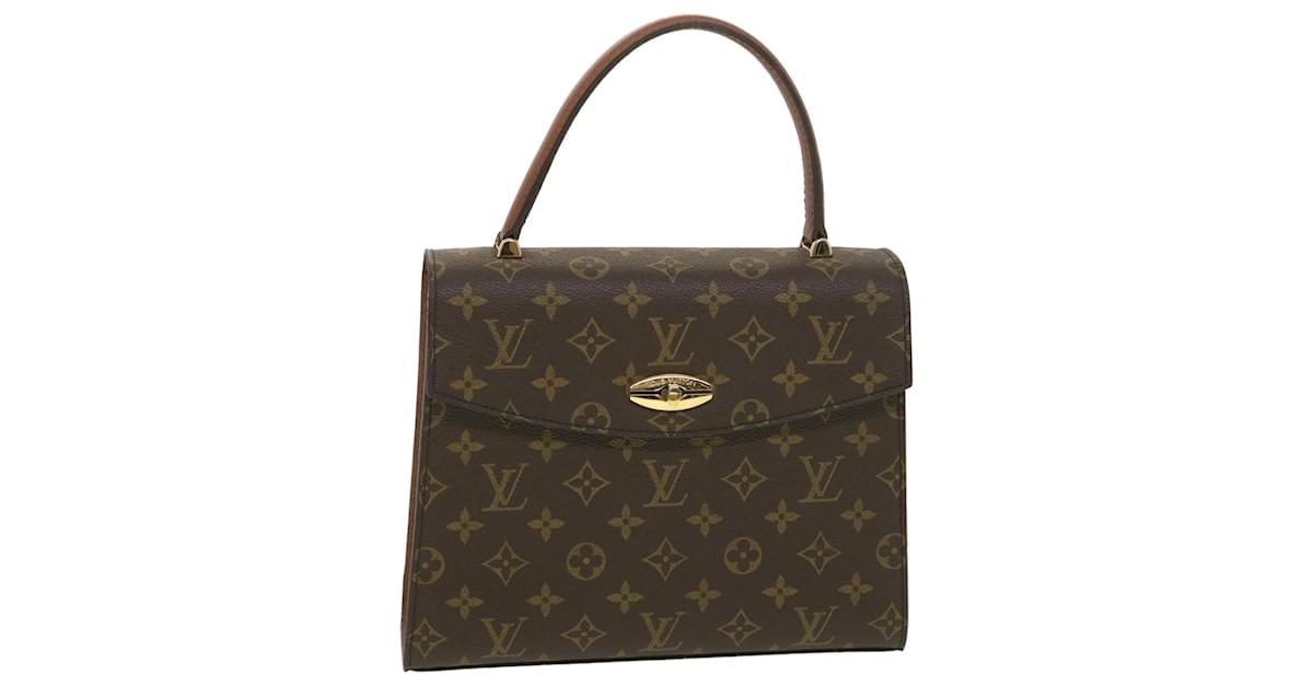 Auth Louis Vuitton Monogram Malesherbes Tote Handbag M51379