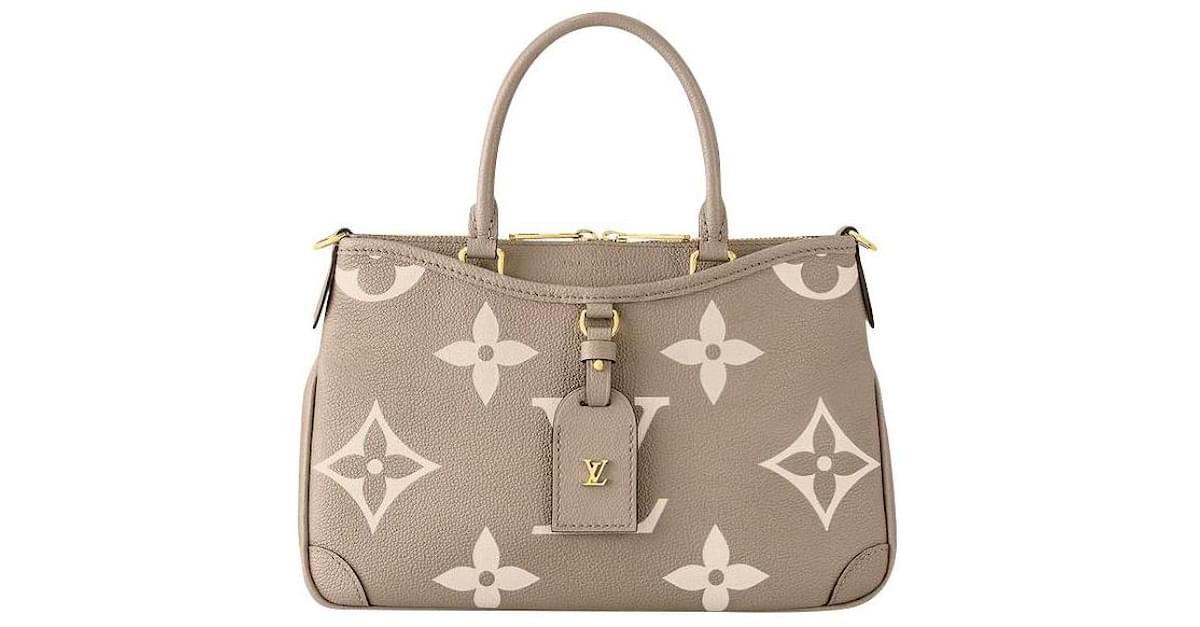 Louis Vuitton Trianon PM Bicolore Tourterelle