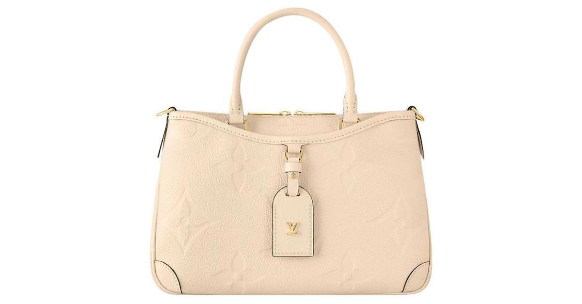 Louis Vuitton LV Trianon PM beige leather ref.862630 - Joli Closet