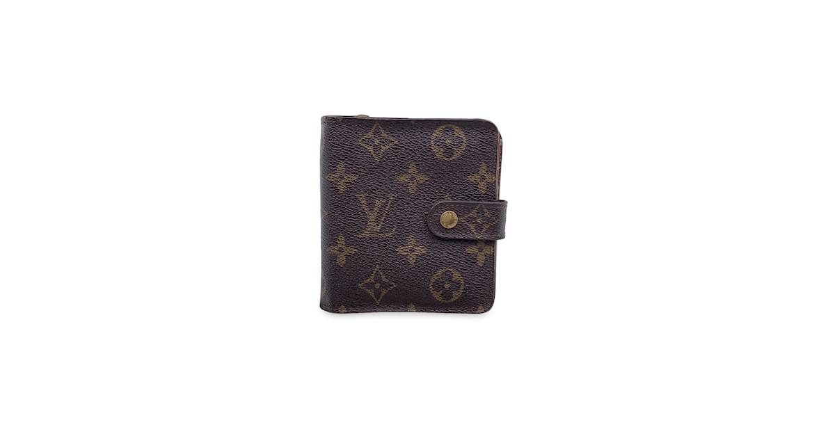Louis Vuitton Taupe Pepper Epi Leather Elastic Trifold Wallet