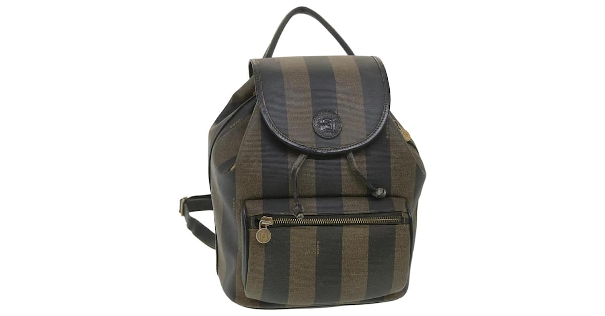 Backpacks Fendi - FF glazed fabric small backpack - 8BZ038A5K44TU
