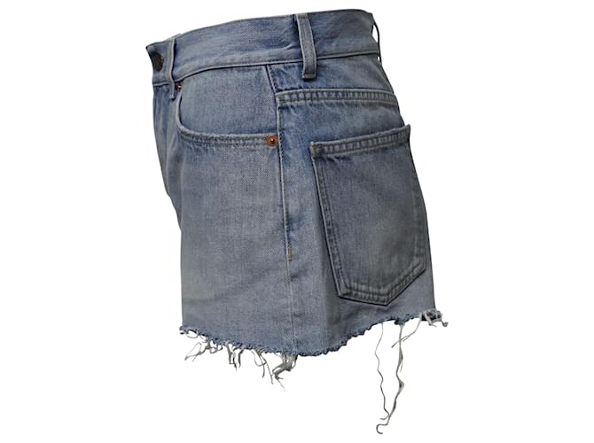 Gucci x Doraemon Eco-Denim Shorts in Blue Cotton ref.869670