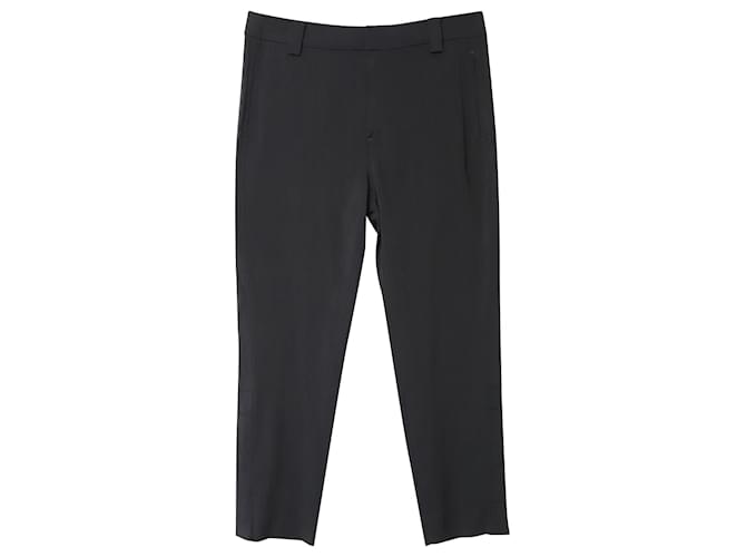 Ganni Black Trousers - Cropped Trousers Women