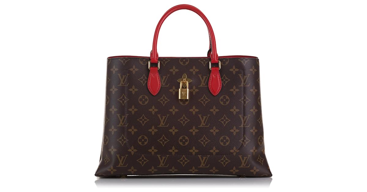 Louis Vuitton Brown Monogram Flower Tote Cloth ref.870912 - Joli Closet